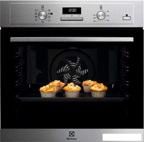 Электрический духовой шкаф Electrolux SteamBake 600 EOD3H70X - фото