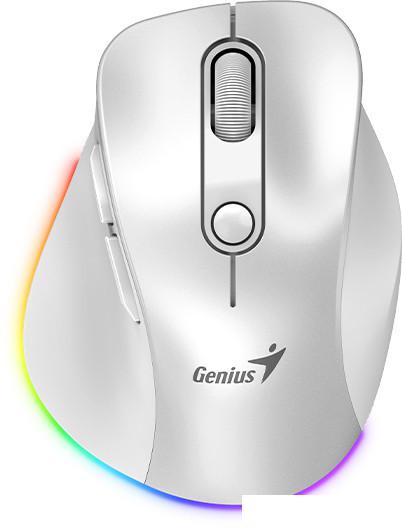 Мышь Genius Ergo 9000S Pro (белый) - фото