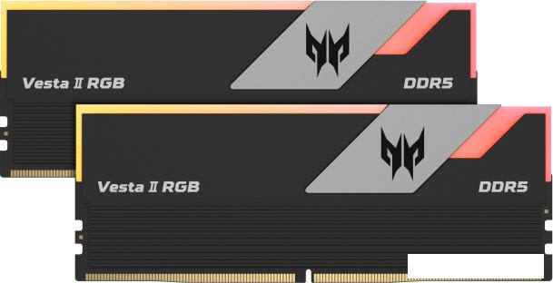 Оперативная память Acer Predator Vesta II RGB 2x16ГБ DDR5 6400 МГц BL.9BWWR.380 - фото
