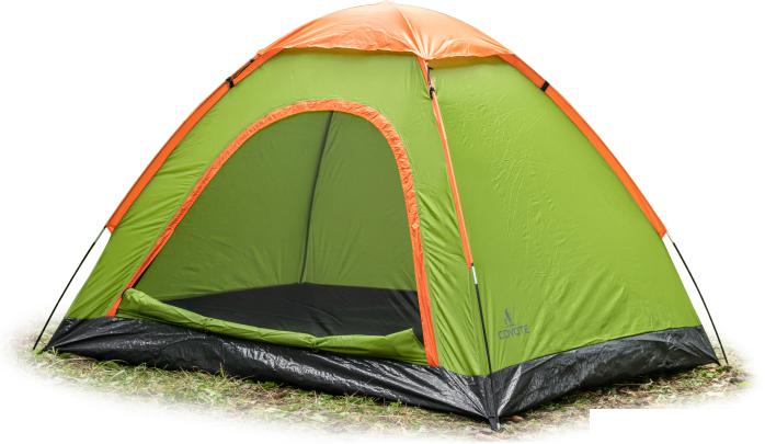 Кемпинговая палатка Coyote Vortex-4 v2 (зеленый) - фото