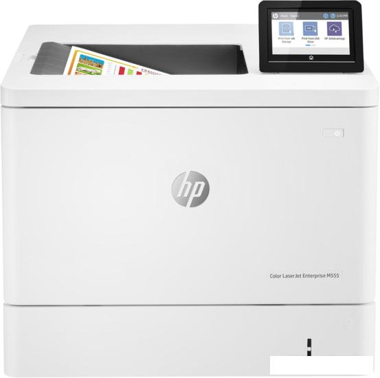 Принтер HP Color LaserJet Enterprise M555dn 7ZU78A - фото