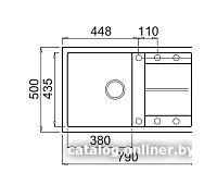 Кухонная мойка Elleci Unico 300 Black K86 LKU30086 - фото