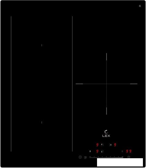 Варочная панель LEX EVI 431A BL - фото
