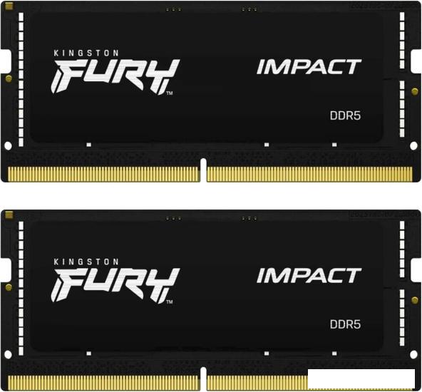 Оперативная память Kingston FURY Impact 2x16 ГБ DDR5 5600МГц KF556S40IBK2-32 - фото