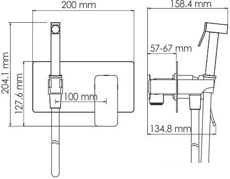 Смеситель Wasserkraft Aller 10638 - фото