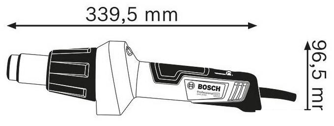Промышленный фен Bosch GHG 20-60 Professional 06012A6400 - фото