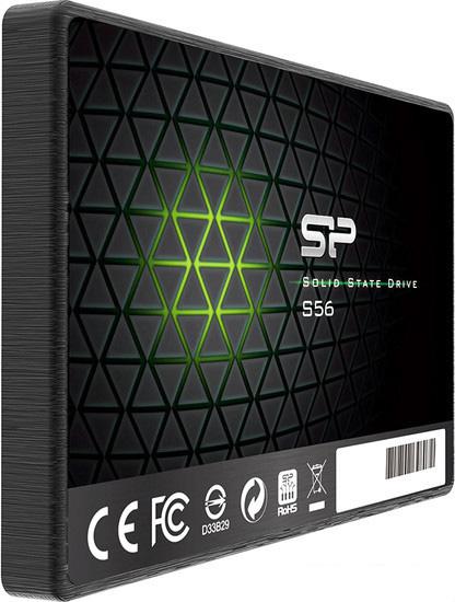 SSD Silicon-Power Slim S56 120GB [SP120GBSS3S56B25] - фото