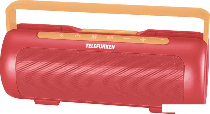 Беспроводная колонка TELEFUNKEN TF-PS1231B (красный) - фото