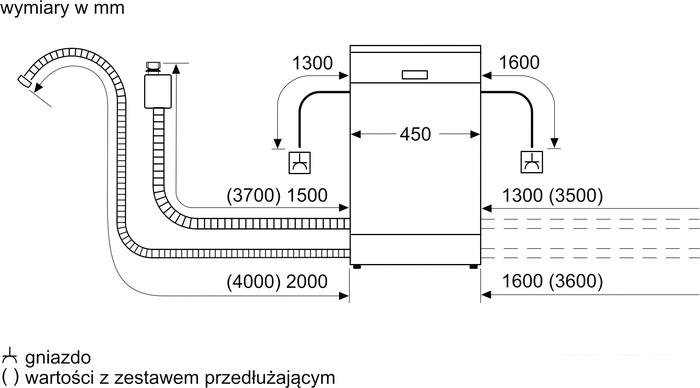 Отдельностоящая посудомоечная машина Bosch Serie 2 SMS2HVI72E - фото