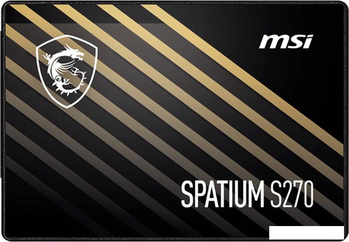 SSD MSI Spatium S270 480GB S78-440E350-P83 - фото