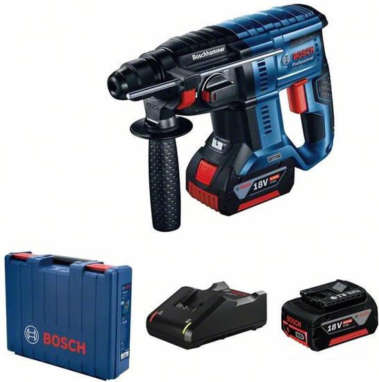 Перфоратор Bosch GBH 180-LI Professional 0611911121 (с 2-мя АКБ, кейс) - фото