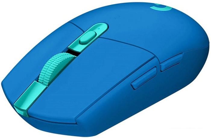 Игровая мышь Logitech Lightspeed G305 (синий) - фото