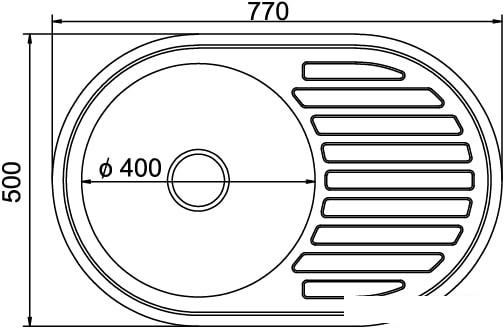 Кухонная мойка Mixline 532304 - фото