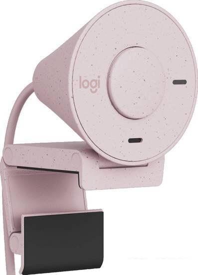 Веб-камера Logitech Brio 300 (розовый) - фото