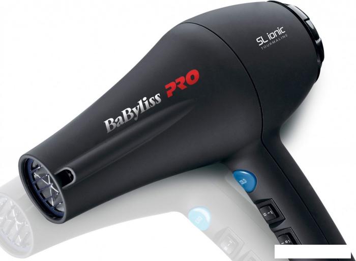 Фен BaByliss PRO SL Ionic 5586-E (черный) - фото