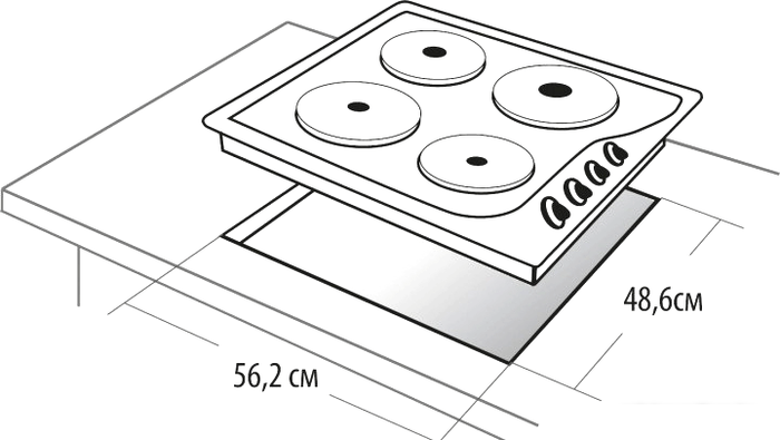 Варочная панель GEFEST 3210 К81 - фото