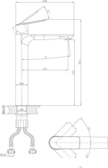 Смеситель A-Five A5-0420 - фото