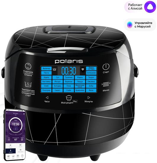 Мультиварка Polaris PMC 5017 Wi-Fi IQ Home (черный) - фото
