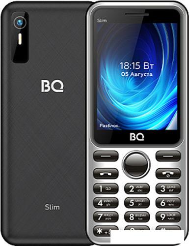 Кнопочный телефон BQ BQ-2833 Slim (черный) - фото