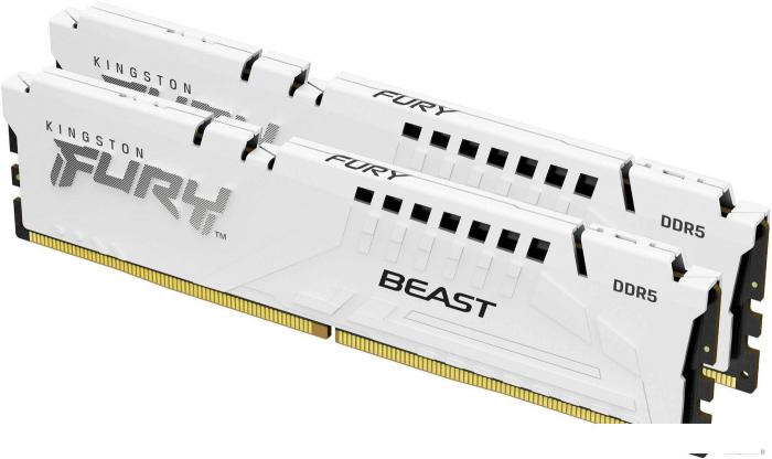 Оперативная память Kingston FURY Beast 2x16ГБ DDR5 5200 МГц KF552C36BWEK2-32 - фото