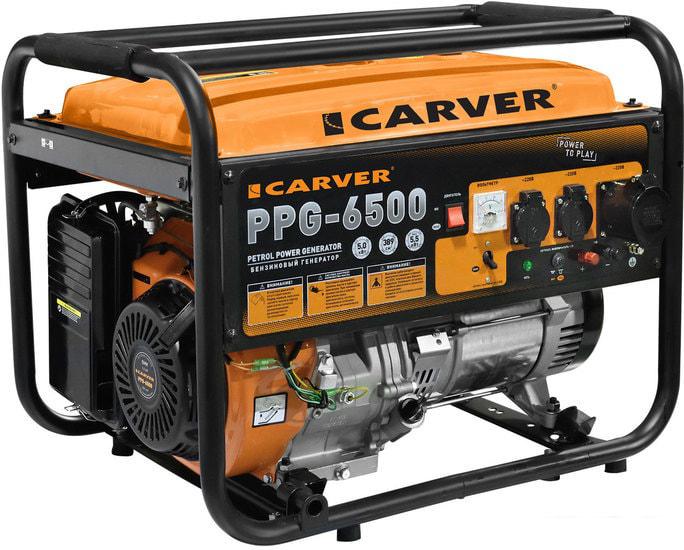 Бензиновый генератор Carver PPG-6500 - фото