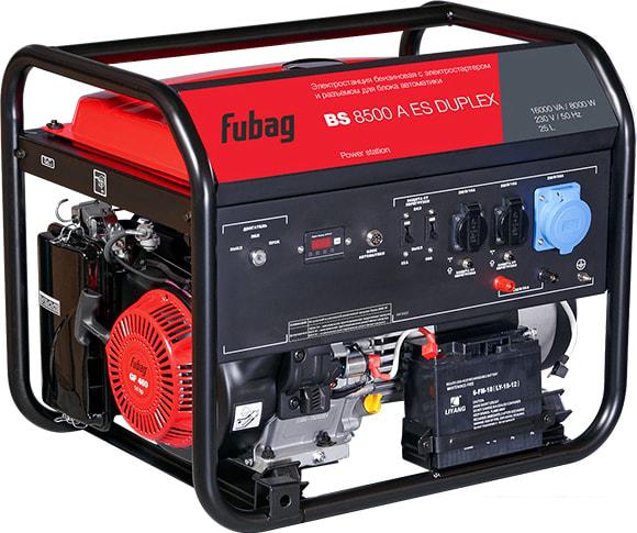 Бензиновый генератор Fubag BS 8500 A ES Duplex - фото
