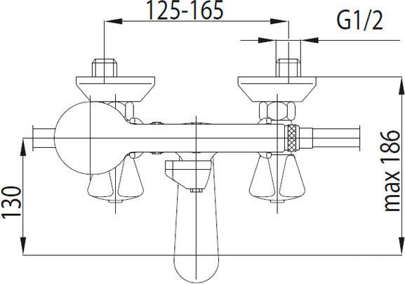 Смеситель Armatura Standard 304-120-00 - фото