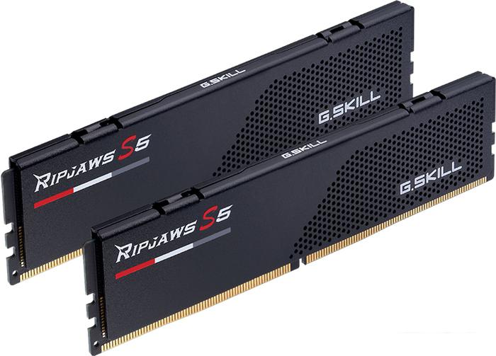 Оперативная память G.Skill Ripjaws S5 2x24ГБ DDR5 5600 МГц F5-5600J4040D24GX2-RS5K - фото