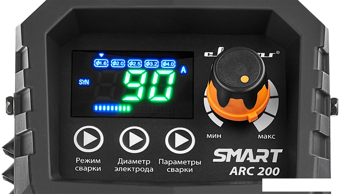 Сварочный инвертор Сварог REAL Smart ARC 200 black (Z28303) - фото