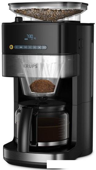 Капельная кофеварка Krups Grind Aroma KM832810 - фото