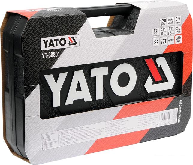 Универсальный набор инструментов Yato YT-38801 (120 предметов) - фото