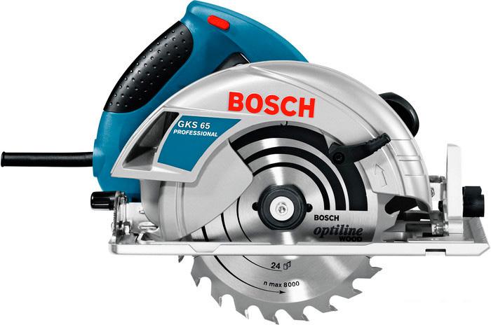 Дисковая пила Bosch GKS 65 GCE Professional (0601668900) - фото