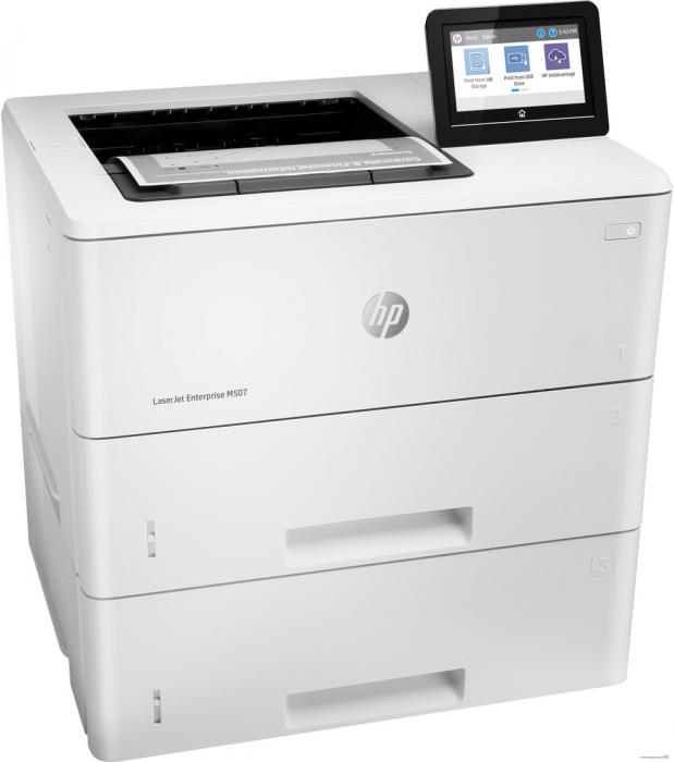 Принтер HP LaserJet Enterprise M507x - фото