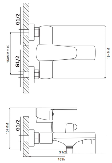 Смеситель Ekko E32303 - фото