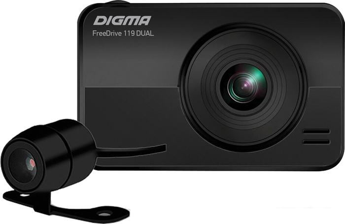 Видеорегистратор Digma FreeDrive 119 Dual - фото