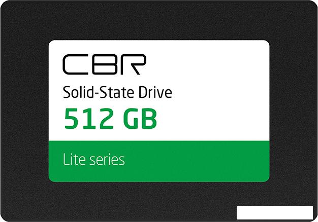 SSD CBR Lite 512GB SSD-512GB-2.5-LT22 - фото