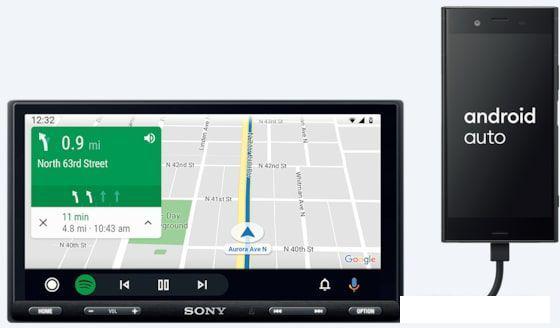 USB-магнитола Sony XAV-AX5500 - фото