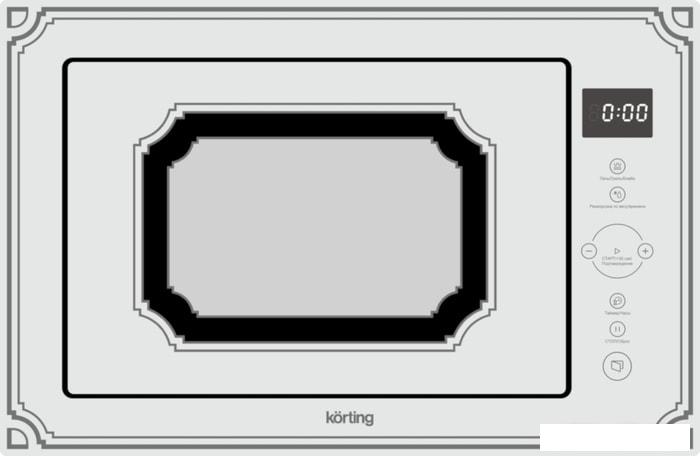 Микроволновая печь Korting KMI825RGW - фото