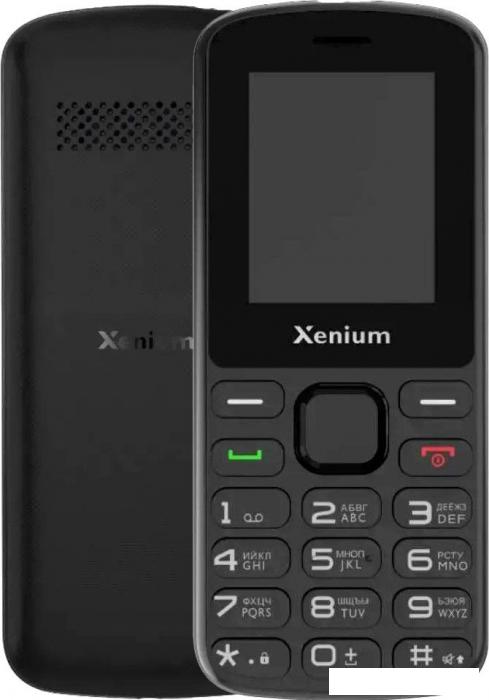 Кнопочный телефон Philips Xenium X170 (черный) - фото