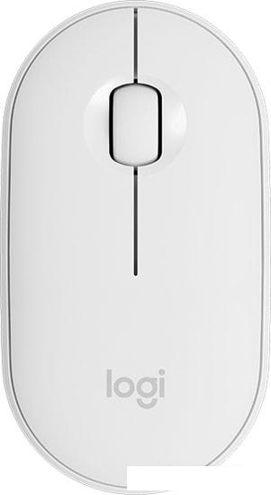 Мышь Logitech M350 Pebble (белый) - фото