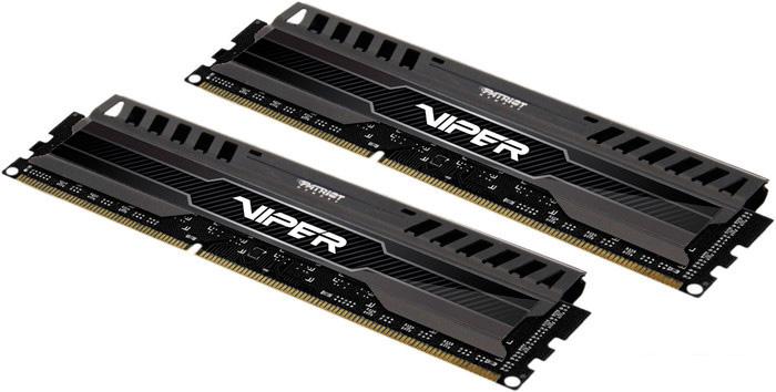 Оперативная память Patriot Viper 3 Black Mamba 2x8GB KIT DDR3 PC3-14900 (PV316G186C0K) - фото