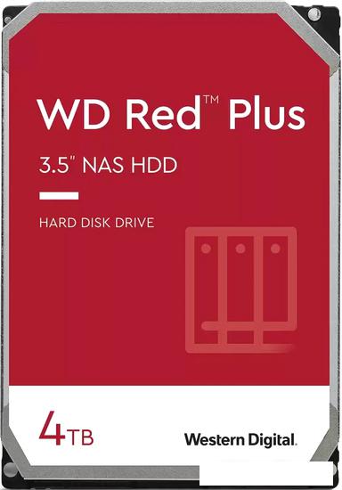 Жесткий диск WD Red Plus 4TB WD40EFPX - фото