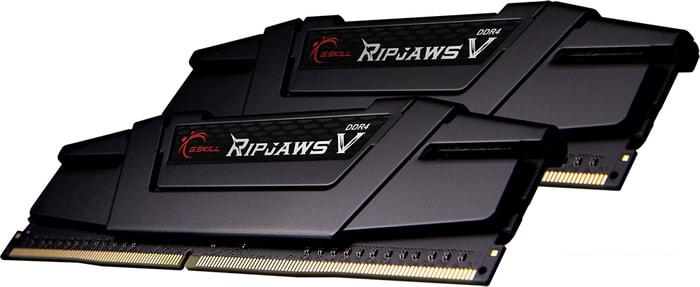 Оперативная память G.Skill Ripjaws V 2x16GB DDR4 PC4-34100 F4-4266C19D-32GVK - фото