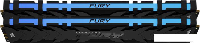 Оперативная память Kingston FURY Renegade RGB 2x8GB DDR4 PC4-36800 KF446C19RBAK2/16 - фото