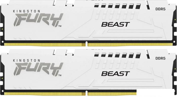 Оперативная память Kingston FURY Beast 2x32ГБ DDR5 6000 МГц KF560C36BWEK2-64 - фото