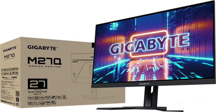 Игровой монитор Gigabyte M27Q (rev. 2.0) - фото