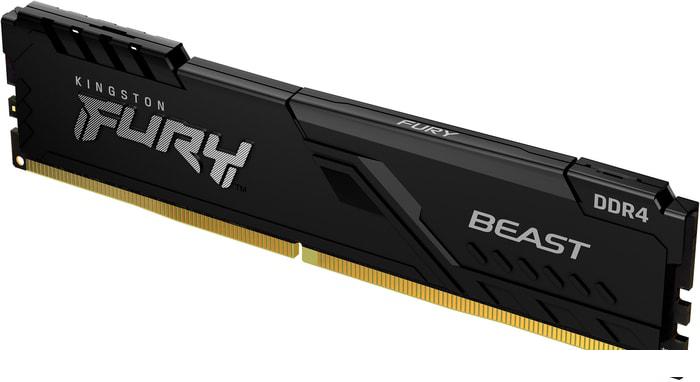 Оперативная память Kingston FURY Beast 2x32GB DDR4 PC4-25600 KF432C16BBK2/64 - фото