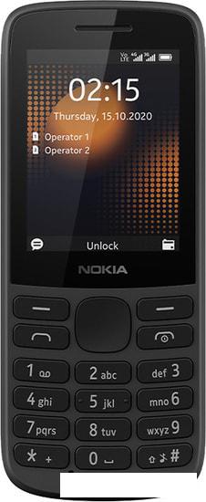 Мобильный телефон Nokia 215 4G (черный) - фото
