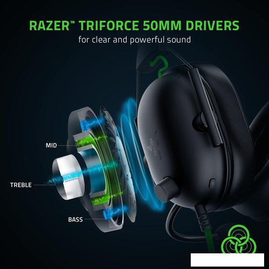 Наушники Razer BlackShark V2 X USB - фото