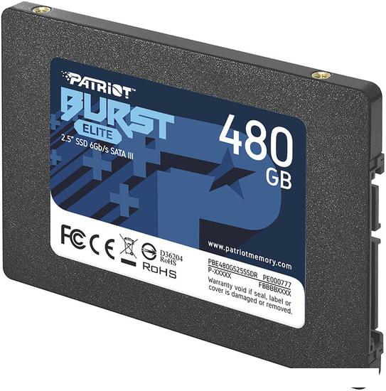 SSD Patriot Burst Elite 480GB PBE480GS25SSDR - фото